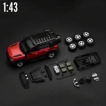 Burago 1:36 Dodge Challenger SRT Jailbreak/1:32 Suzuki Jimny /1:43 Land Rover Defender 110 -Die-Cast Car Model With Modification Kit,Creative DIY Assembly Vehicle Model Toy/Ornament - Multicolor - View 11