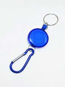 This 3in1 Portable Telescopic Card Holder/Keychain Combines Telescopic Pen Clip,Carabiner/Card Roll,Hook Remover,Tools,Suspension Rope Equipment. - Multicolor - View 8