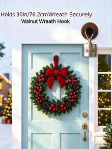 6/3/1pc Multi-Purpose Suction Cup Hook For Wreaths On Front Doors, Glass, Windows, And Smooth Surfaces - Ideal For Christmas, Thanksgiving, Halloween Decorations, And Use In Kitchen, Bathroom, Entryway - Multicolor - View 4