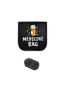 Portable Pill Bag, Compact Pill Box, Convenient Travel Medicine Storage Bag, Suitable For Daily/Outdoor/Travel, Essential For Health-Conscious And Frequent Travelers, Necessary Medical Accessory, Multi-Functional Fabric Small Pill Bag, Portable Medical First Aid Kit, Outdoor Travel Pill Bag, Dormitory First Aid Medicine Storage Bag (Multiple Colors Available) - Multicolor - View 24