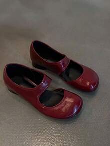 Zapatos de tacón de gatito estilo francés primavera/otoño para ir al trabajo 2026 nuevos zapatos de tacón medio con punta puntiaguda color púrpura para mujer zapatos de boda - Burdeos - Ver 10