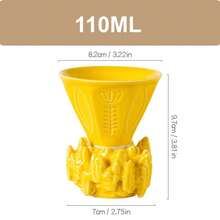 110ml Ceramic Espresso Cup With Saucer - Unique Coffee And Tea Cup - Perfect Gift For Coffee Lovers - Multicolor - View 16