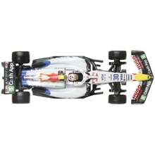 Hot Wheels Premium 1:64 Scale Die-Cast Alloy Visa Cash App Racing Bulls F1 Team Racing Car Liam Lawson & Isack Hadjar - JMM94 - View 5