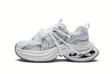 Kappa Unisex TIFO Classic Training Shoes, Retro Casual Sports Sneakers - White - View 7