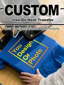 Customizable Heat Transfer Printing Patterns, Suitable For Customizing Clothing, T-Shirts, Pants, Bags, Home Textiles And More, Washable Heat Transfer Stickers - Multicolor - View 4