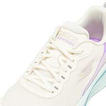 Skechers Sepatu Lari Wanita GO RUN Consistent 2.0: Dukungan Stabil, Bantalan, Jaring Bernapas, Tahan Torsi, dan Anti Selip - Putih, hijau muda, ungu - View 8