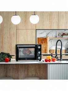 Adler Countertop Electric Oven, Mini Oven With Rotisserie, Toaster Oven - 35L, Adjustable Temperature, Convection - EU E Type Plug(220-240V) - View 3