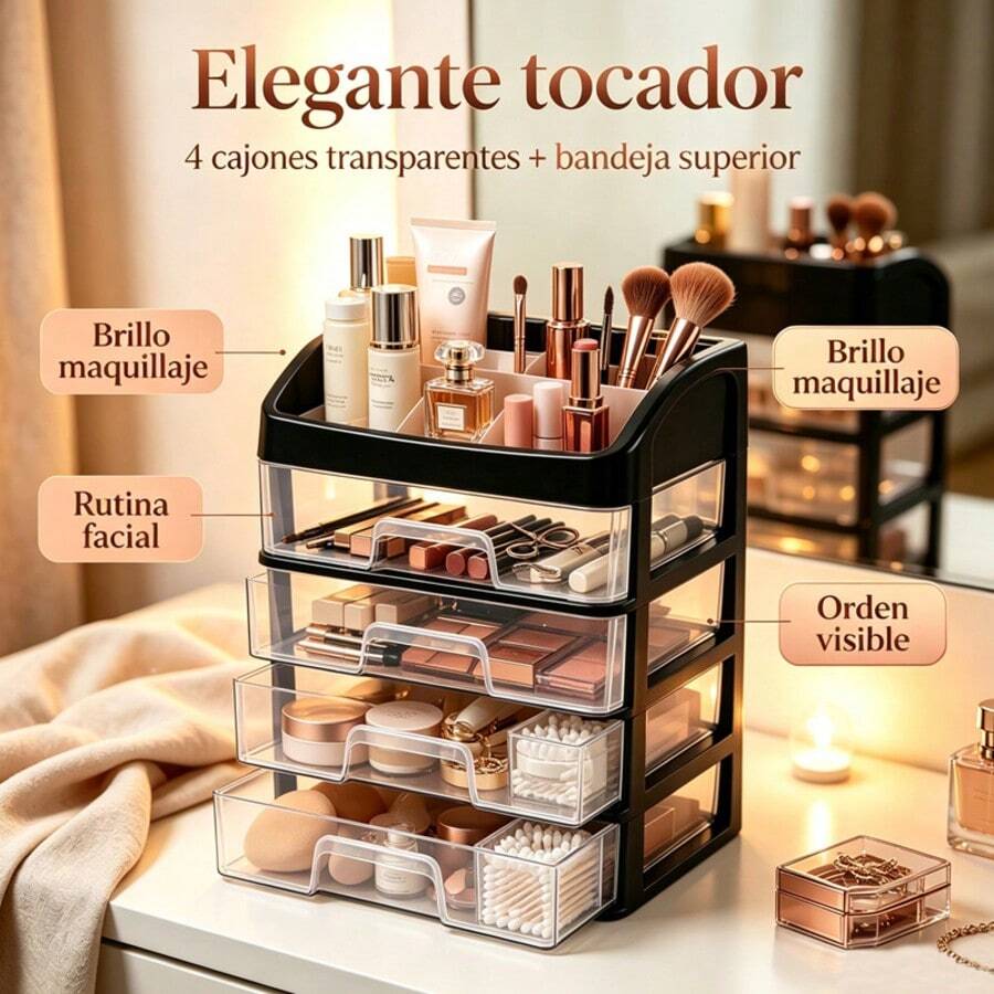 Makeup Organizers & Display Cases