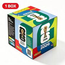 FIFA صندوق بانيني 2026 كأس العالم، 7 ملصقات في كل عبوة، بطاقات كرة قدم مرخصة رسمياً، مناسبة لعشاق كرة القدم - متعدد الألوان - مشاهدة 8