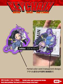 Gachiakuta Acrylic Pendant/Keychain - Inspired By Rudo, Engine, Zanka, Riyo And Amo & Jabba - Bag Charm/Car Key Ring Accessory - Anime Merchandise - Perfect Gift For Gachiakuta Fans, Family And Friends - 7CM Acrylic - View 12