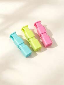 10pcs Food Bag Clips, Bread Bag Sealing Clips, Moisture-Proof Clips, Spring Seal Clips, Suitable For Powder Milk Bags, Plastic Bags And Snack Bags, Kitchen Organization, Kitchen Supplies - Multicolor - View 4