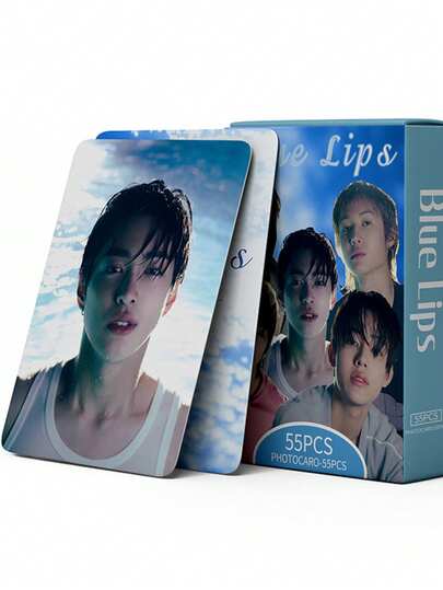 1pc/55pcs GREENGREEN KPOP Star LOMO Collection Cards, Perfect For Holiday Gifts, Fun And Cute Gifts, Birthday Gifts, Easter Gifts, Halloween Gifts, Christmas Gifts, Party Gifts, Katseye Light Stick, Straykid, Photocard, K Pop, Katseye Photo Card