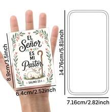 30pcs Colorful Spanish Christian Scripture Cards, Inspirational Bible Verse Affirmation Cards, Religious Faith Encouragement Cards, Prayer Cards, Gift For Women And Men - Multicolor - View 2