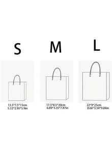 1/5/10 buah Tas Kado PVC Aneka Warna yang Dapat Digunakan Kembali, Termasuk Pita, Tali Rafia, dan Kartu Ucapan, Cocok untuk Pernikahan, Ulang Tahun, Baptisan, Pesta, Sempurna untuk Pernikahan/Pesta Lajang/Hari Ibu/Pemberian Kado - A - View 11