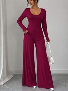 Women Jumpsuits - Vino - View 1