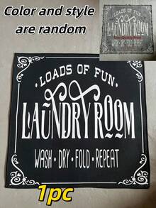 Vintage Laundry Room Printed Washing Machine Top Protector Mat, Non‑Slip Absorbent Dust‑Proof Dryer Cover Pad, Decorative Rubber Diatomaceous Mat For Laundry Room Kitchen Countertop - Washing Machine Dust Cover - View 12