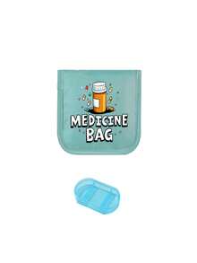 Portable Pill Bag, Compact Pill Box, Convenient Travel Medicine Storage Bag, Suitable For Daily/Outdoor/Travel, Essential For Health-Conscious And Frequent Travelers, Necessary Medical Accessory, Multi-Functional Fabric Small Pill Bag, Portable Medical First Aid Kit, Outdoor Travel Pill Bag, Dormitory First Aid Medicine Storage Bag (Multiple Colors Available) - Multicolor - View 22