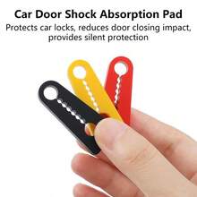 14pcs Universal Car Door Shock Absorbers, Car Door Buckle Silent Shock-Absorbing Pads, Anti-Vibration Cushion Pads, 2026 New Model - Multi-color-4PCS - View 6