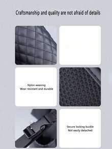 1pc Car Seat Back Storage Bag Mesh Pocket Car Organizer Hanging Bag For Bags And Supplies (Due To Different Production Batches, There May Be Some Color Differences;) - A - View 10
