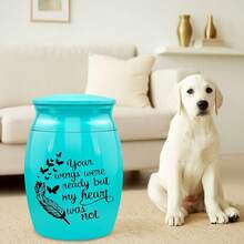 Memorial Pet Urn Funeral Container, Keepsake Jar For Dogs Cats Bunny Puppy Kitten Ashes, Durable Storage For Cherished Memories - Multicolor - View 7