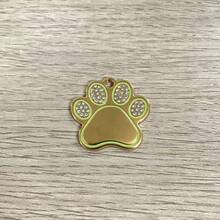 Custom Engraved Pet Name Tags, Personalized Pet Labels, Personalized Dog Collars, Pet Pendants, Cute Cat And Dog Name Tags, Custom Dog Tag Pendants, Personalized Cat And Dog Pet Identification Name Pendants, Custom Decorative, Engraved, Stainless Steel Pet Collar Tags Pendants. - Multicolor - View 14