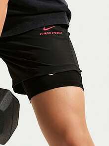 Nike Men's AS M NP DF NPT 6IN Short Woven Shorts HV0412-011 - Black - View 4