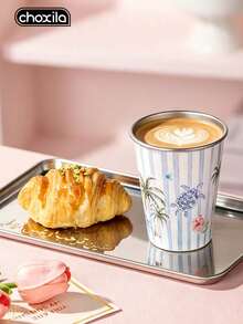 choxila 1pc Beach Style Coffee Mug, Coconut Tree/Sea Turtle/Shell Pattern, Summer Style, 350ml, Mug, Tea Cup, Suitable For Afternoon Tea, Family Gathering, Camping, Holiday Gift - Summer Cup - View 10