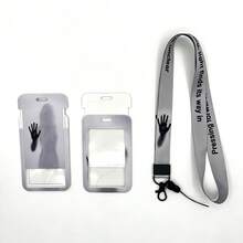 Badge Holder With ID Badge On A Certificate Holder,Pressing Forward, Even When The Path Is Unclear - A - View 6