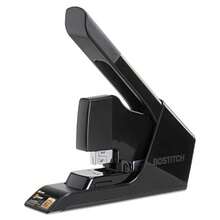 EZ Squeeze 130 Sheet Flat Clinch Heavy Duty Stapler, Reduced Effort, Black B8130 - B - View 2