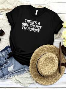 Women T-Shirts - 黑色 - 查看 1