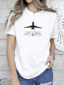 Women T-Shirts - 白色 - 查看 1