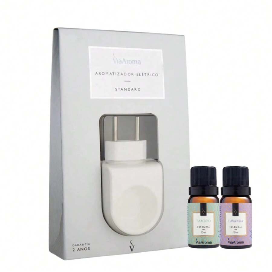 Via Aroma Aromatizador Elétrico para Ambientes STANDARD +BAMBOO E LAVANDA - 1PC - Visão 1