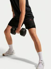 Nike Men's AS M NP DF NPT 6IN Short Woven Shorts HV0412-011 - Black - View 1