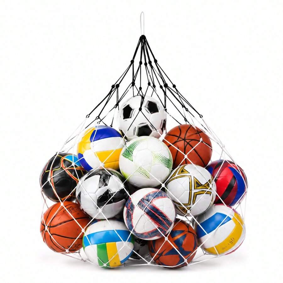 Saco para Transporte Esportiva com Capacidade para 18 Bolas - Branco - Visão 1