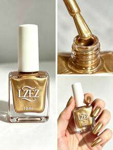 1 Botol 10ml Kutek Kuku Berbasis Air - LZEZ Kutek Kuku Berbasis Air yang Dapat Dilepas, Cepat Kering, Tahan Lama, Tidak Perlu Dipanggang, Multifungsi, Mencerahkan, Sempurna untuk Seni Kuku - MultiWarna - View 6