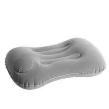 1 Set Portable Fabric Inflatable Pillow, Foldable Lightweight Travel Bed Pillow, Soft Inflatable Cushion, Office Nap, Chair Back Support, Camping, Hiking, Backpacking Essential - Multicolor - View 13