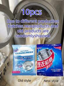Washing Machine Cleaning Tablets - Deep Descaling And Deodorizing For Front-Load And Top-Load Washing Machines | Powerful Removal Of Limescale And Dirt In Hard Water Areas | Cleans Drum, Tub, Pump, Filter And Rubber Seal | Deodorizing Cleaning Product - Powdery - View 7