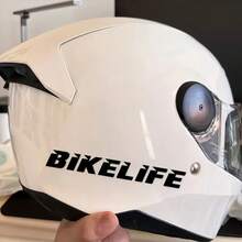1 buah Stiker Vinyl Bikerlife - Tahan Air dan Tahan Lama, Sempurna untuk Dekorasi Tangki Motor, Stiker Pelindung Goresan Perekat Sendiri dengan Kutipan Berkendara, Sempurna untuk Perlengkapan Berkendara di Luar Ruangan, Sepeda Motor - A - View 2