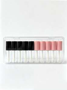 10/6/5/2/1pc Mini Travel Refillable Bottles, 3ml Portable Cosmetic Containers For Foundation, Concealer And Lipstick, Leak-Proof Screw Cap, Refillable Cosmetic Sample Jars, Suitable For Travel, Vacation, Outdoor Use, Back To School, Women's Gift, Holiday Gift - Multicolor - View 17