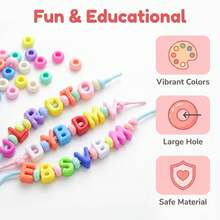 200pcs 12mm Large Hole Acrylic Chunky Beads, 5.5mm Hole Macrame Hair Beads, Mixed Color Rondelle Spacer Beads For DIY Keychain Bag Charm Jewelry Making - Multicolor - View 5