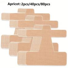 2/40/80pcs Elastic Bandage Toe Protection Tape, Breathable Design For Men And Women, Pre-Cut Elastic Toe Protection Tape (Suitable For Sports And Toe Protection), Provides Toe Protection And Comfortable Experience - Apricot - View 8