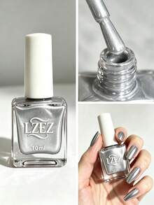1 Botol 10ml Kutek Kuku Berbasis Air - LZEZ Kutek Kuku Berbasis Air yang Dapat Dilepas, Cepat Kering, Tahan Lama, Tidak Perlu Dipanggang, Multifungsi, Mencerahkan, Sempurna untuk Seni Kuku - MultiWarna - View 7