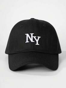 1件/3件刺繡NY棒球帽，可調節防曬休閒帽，適合春秋旅行、海灘度假，男女通用防曬帽，Y2K風格青年帽 - 棒球帽 - 查看 29