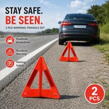 Warning Triangle Reflective Sign - Warning Triangle - View 1