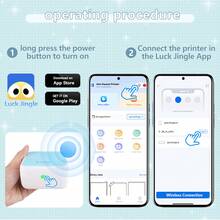 ORICO Portable Thermal Pocket Printer, 2 Inch Mini Sticker Printer, Study Notes Photo Printer, Can Be Used For Sticker Label Printing, Suitable For Diary/Journal/Travel/Notes/List/Memo And Other Uses, An Essential Little Helper For Life - Multicolor - View 8