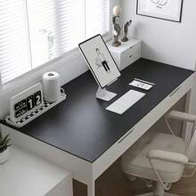 1pc Leather Desk Mat, Eye-Protection Desk Pad, Waterproof Wash-Free Tablecloth, Leather Dining Table Mat, Office Desk Pad, Student Study Desk Mat, Office Computer Desk Pad, Easy To Clean Durable Long Tablecloth, Suitable For Table, Office Desk, Study Desk, Gaming Table, Side Cabinet/Coffee Machine, Kitchen And Living Room Countertop Protection Mat - PU Leather Placemat - View 18