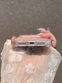 2pcs Set [Transparent + Pink] Matte Frosted Thickened Full Coverage Anti-Drop Phone Case Compatible With IPhone 18 Pro Max/18 Pro/18/17 Pro Max/17 Pro/17/16 Pro Max/16/16 Pro/16 Plus/15/15 Pro Max/15 Pro/15 Plus/11/12/13/14 Pro Max/12 Pro/12 Pro Max/13 Pro/13 Pro Max/14 Pro/14 Pro Max/14 Plus, Ins Style Premium Design, Matte Anti-Slip And Sweat-Resistant - 2-pack [Clear + Pink] - View 10