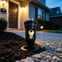Realistic Sprinkler Head Key Hiding Box, Outdoor Garden Yard Lawn Waterproof Key Box, Easily Inserted Into Garden Lawn Underground, Waterproof And Corrosion-Resistant - Multi-color - View 3
