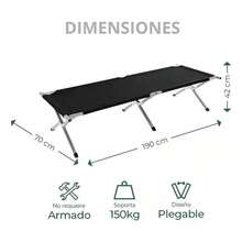 Camping Cots - Black - View 5