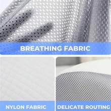 Ergonomic Cervical Pillow, Neck Support Pillow, Double-Sided Neck Pillow, Suitable For Bedroom Home Bedding, 2-In-1 Ergonomic Sleep Neck Support, Suitable For Side, Back, And Stomach Sleepers, Conforms To Body Contour Support, Provides Better Sleep - Grey - View 4